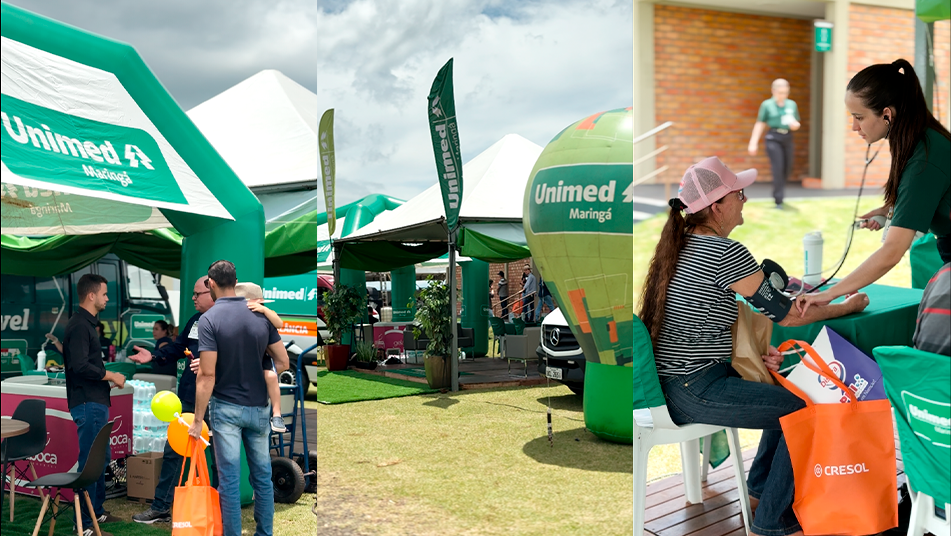 Corplife participa da EXPO Cocari e promove ação de saúde para cooperados